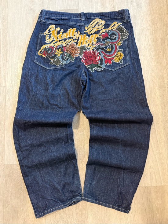 Ninth Hall Fundamentals Other - Ninth Hall Ambush Dragon Embroidered Boxy Pants